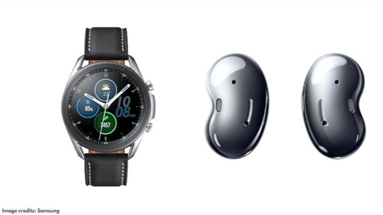 Samsung Galaxy Watch 3 and Buds Live