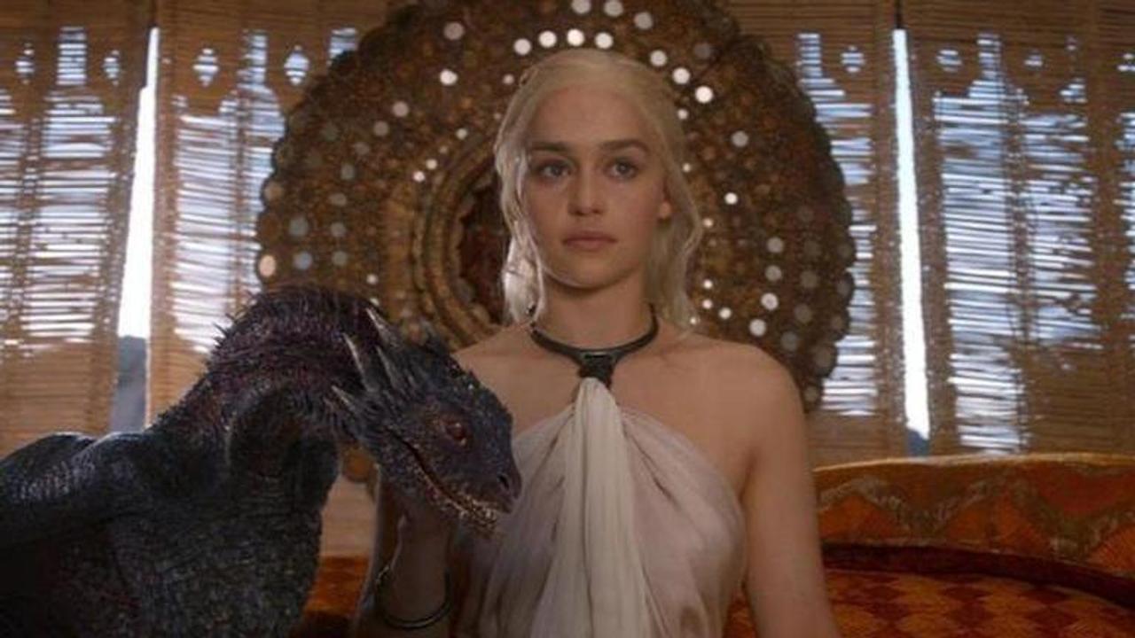 Emilia Clarke in Game of Thrones