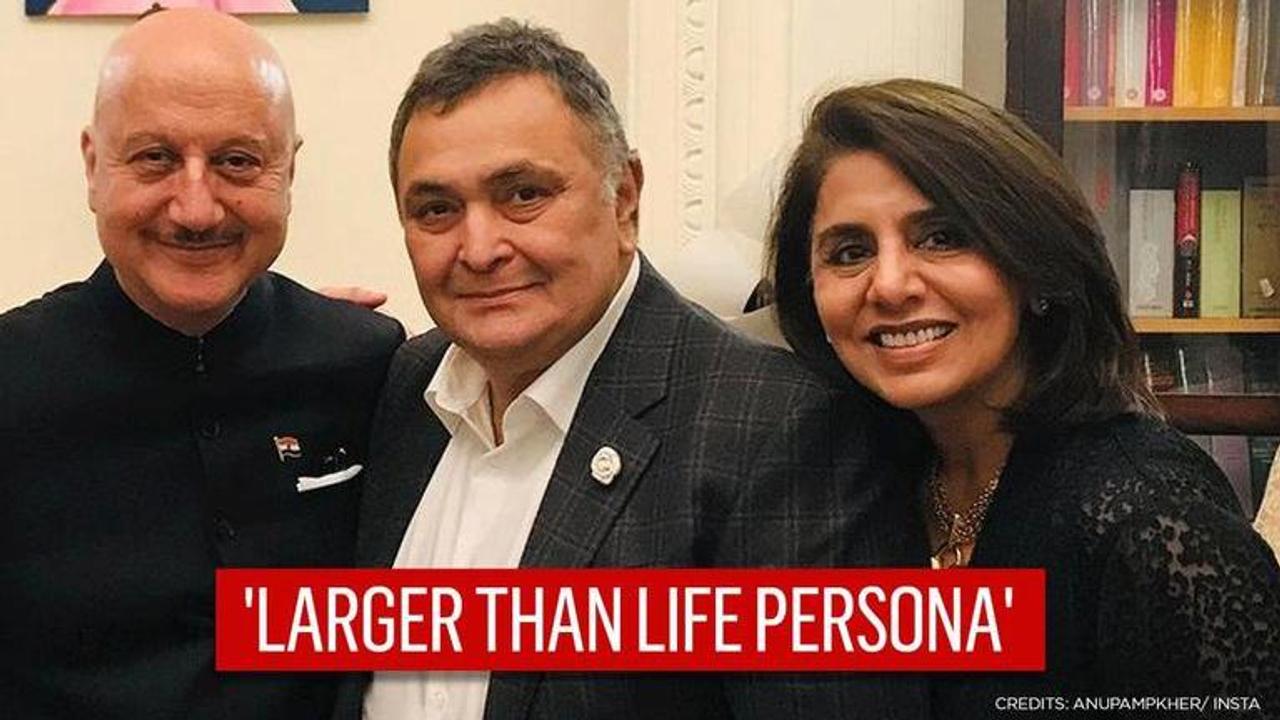 Anupam Kher pens note after meeting Neetu in Chandigarh, says ' triggered many memories'