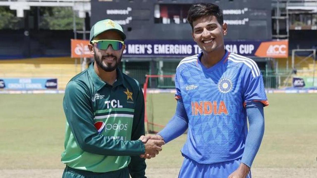 India vs Pakistan, ACC Men's Emerging Cup