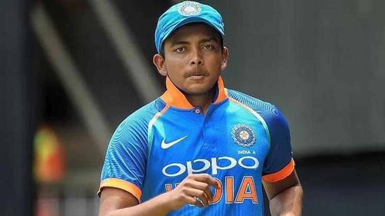 Prithvi Shaw