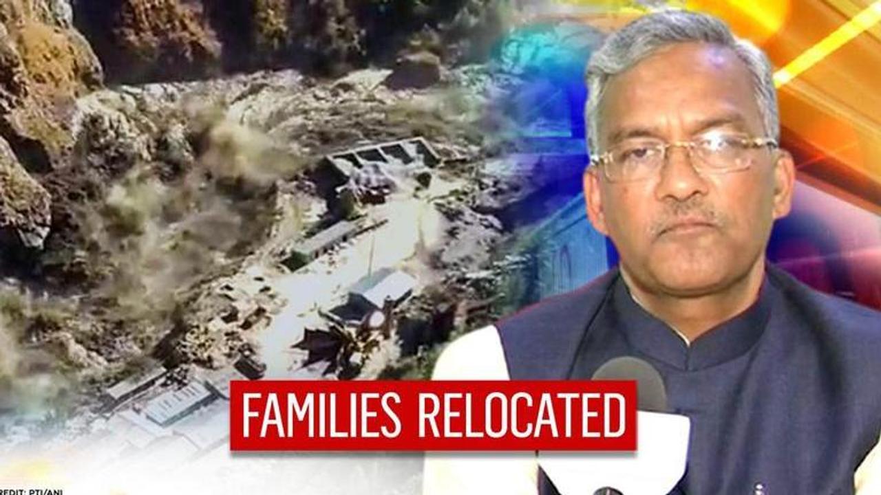 Uttarakhand tragedy: CM Rawat approves relocation of families, rescue operation continues