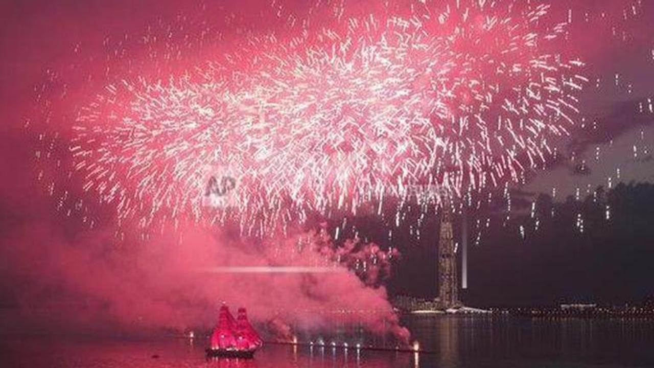 Spectacular fireworks display marks end of the school year