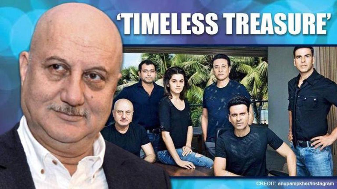 Anupam Kher shares throwback pic with 'Naam Shabana' cast, calls it 'timeless treasure'