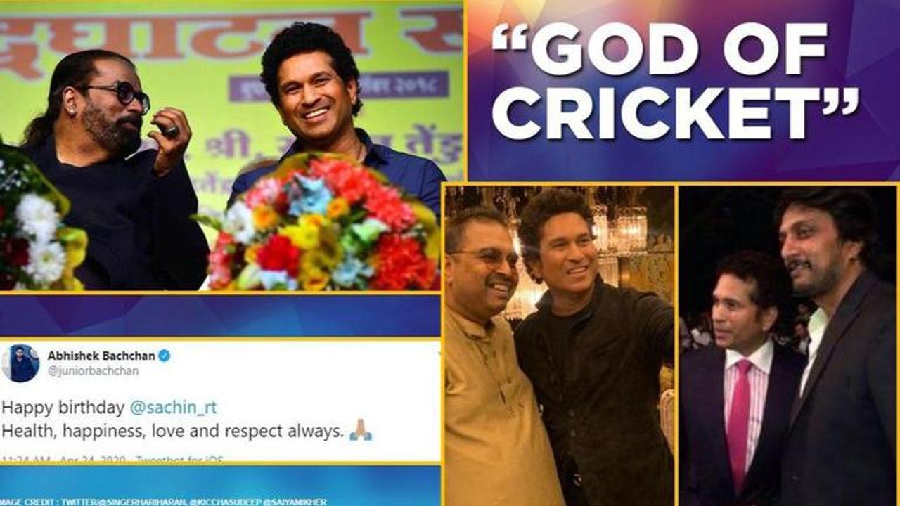 Sachin Tendulkar birthday: Veterans shower praises, Saiyami recalls 'short leg' moment