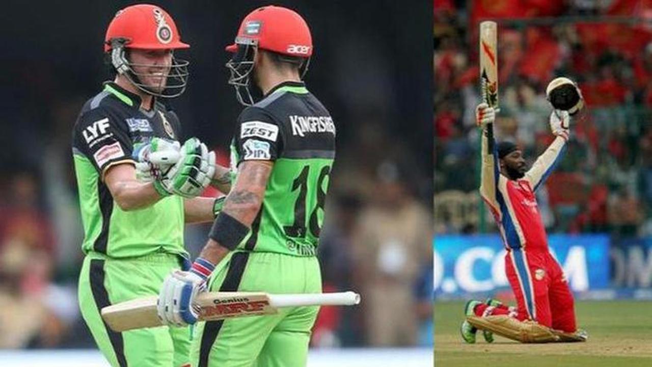 Kohli and De Villiers in action