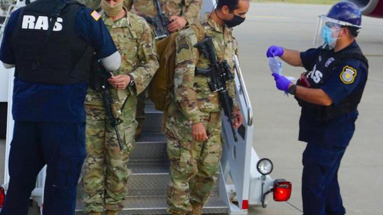 Homecoming for deployed soldiers altered by quarantine