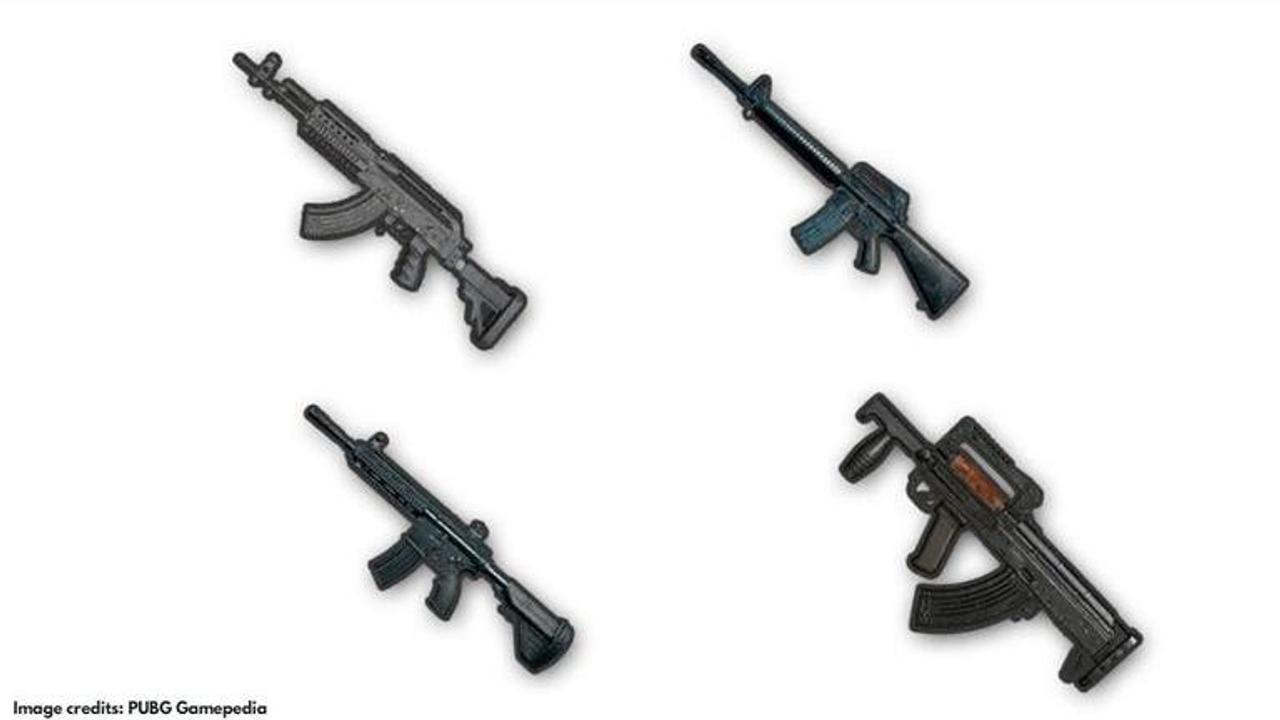 Best assault rifles in PUBG Mobile