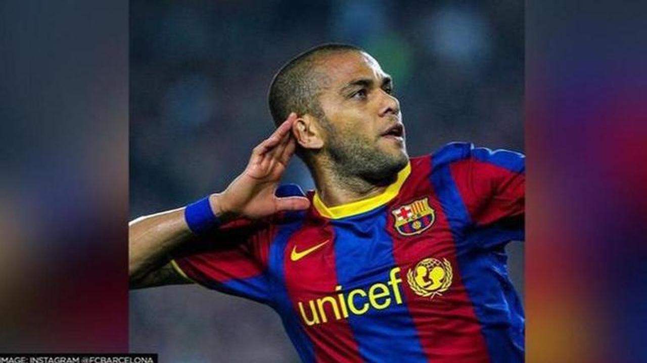 Barcelona's Dani Alves