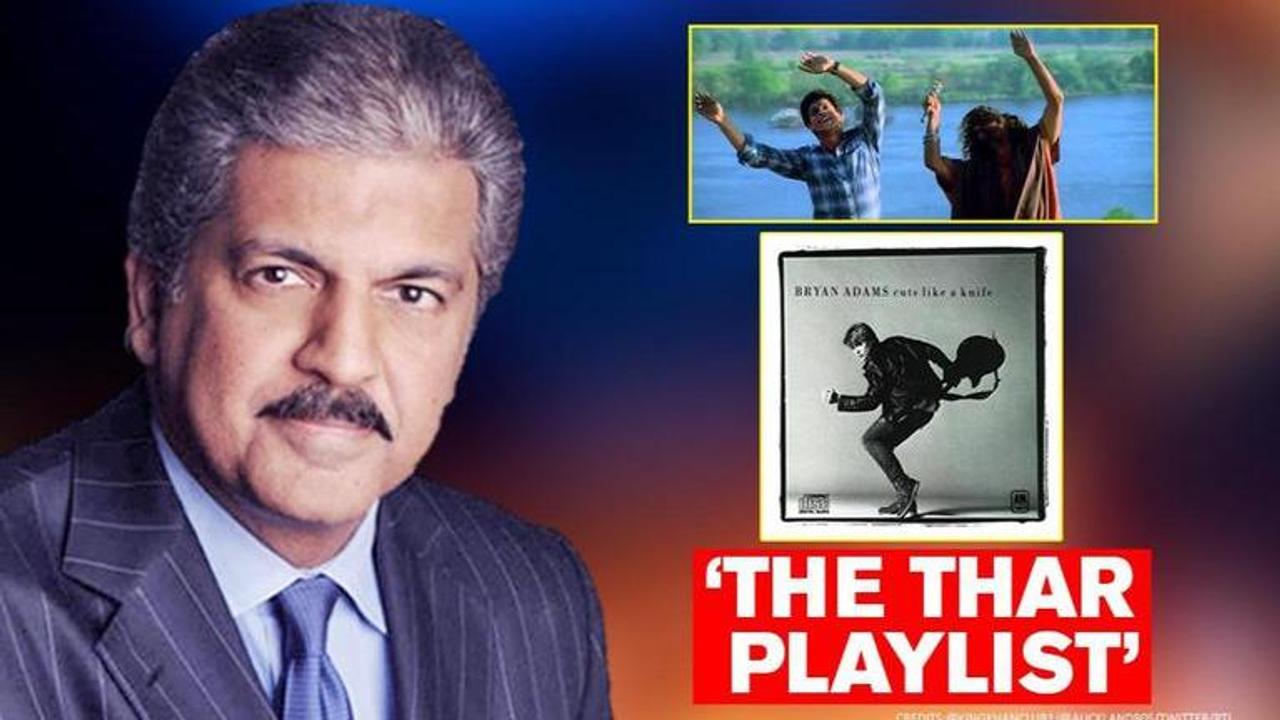 Anand Mahindra reveals The Thar Playlist compiled from people's suggestions