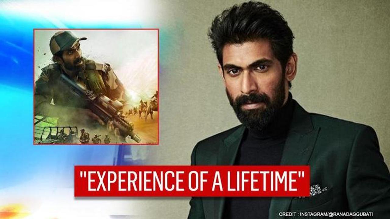 Rana Daggubati turns 'BSF jawan' for 'Mission Frontline'; celebs say 'can't wait'