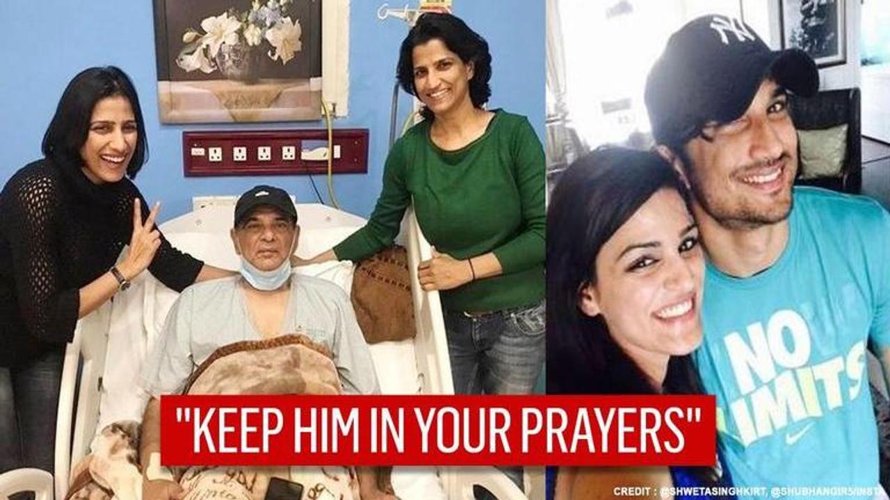 Sushant Singh Rajput's father undergoes operation after ill-health; sister Shweta updates