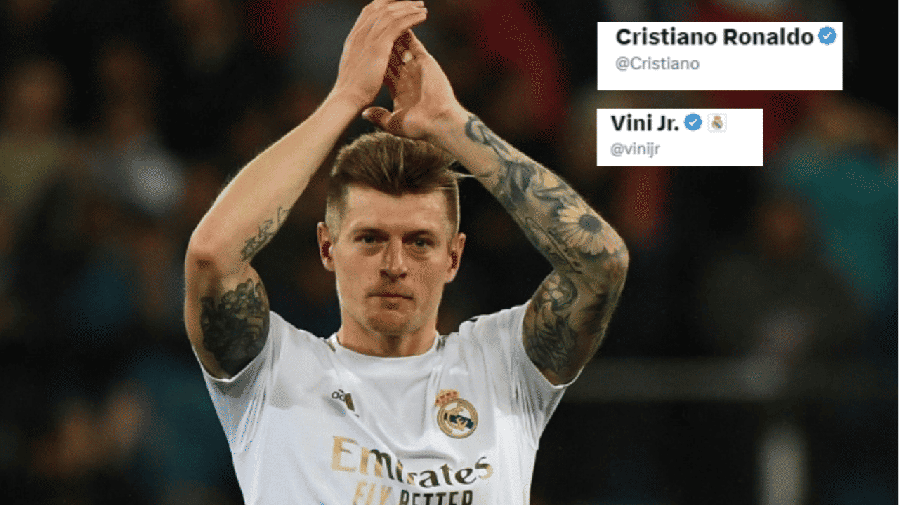 Football world pays tribute to Toni Kroos