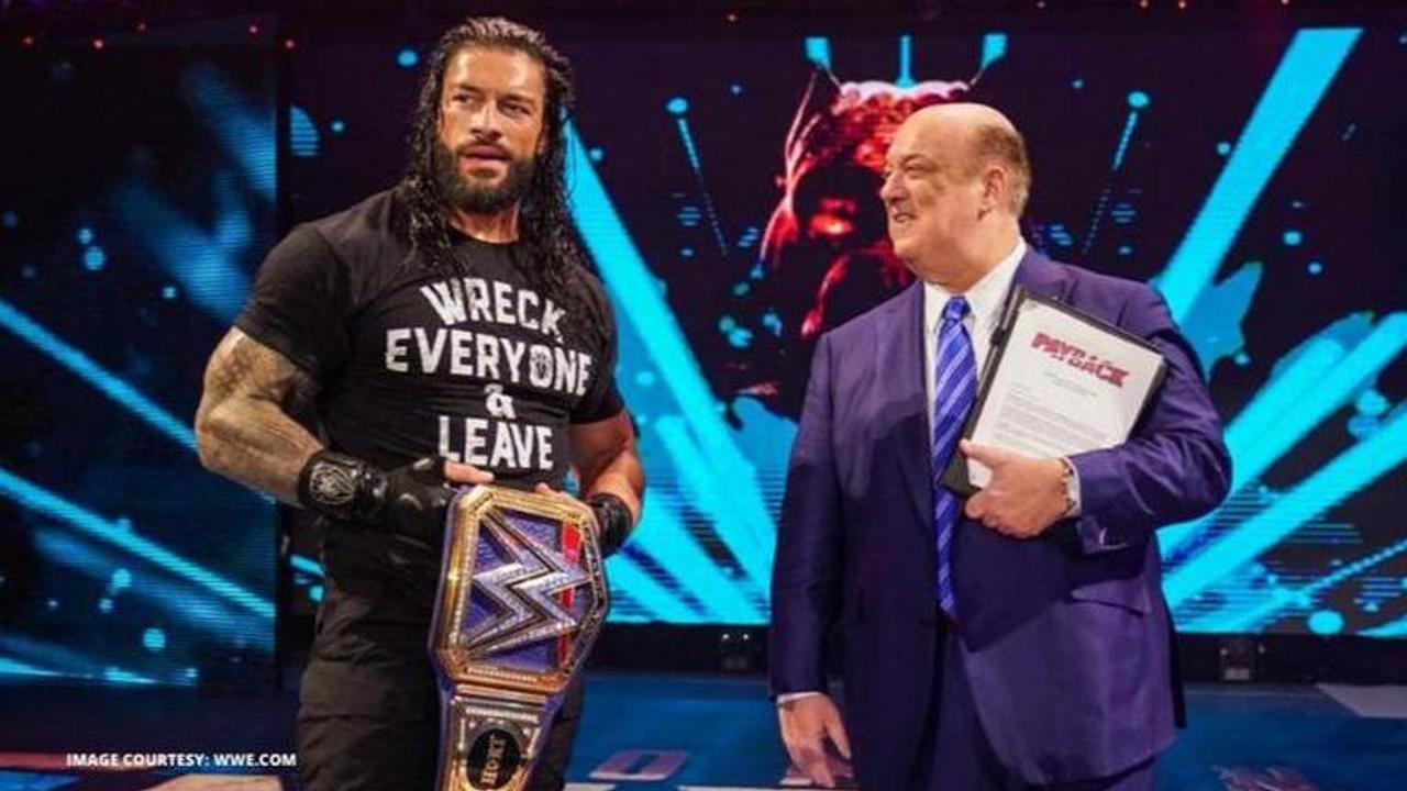 Roman Reigns with Paul Heyman