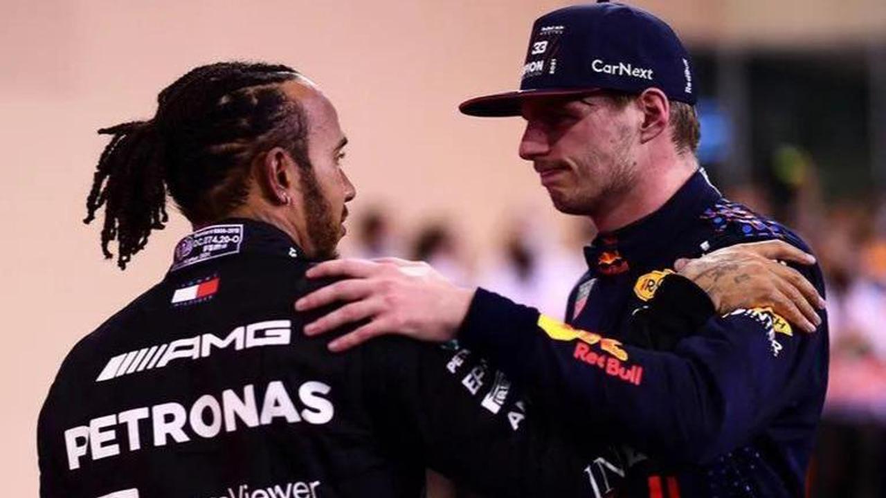 British GP: Lewis Hamilton and Max Verstappen