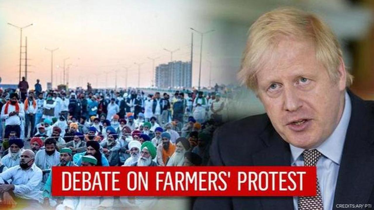 Farmers protest