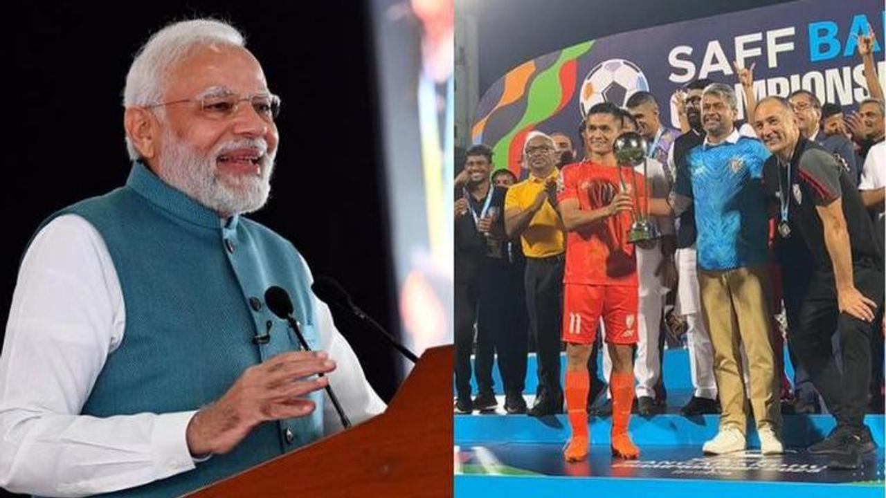 PM Modi, SAFF Championship