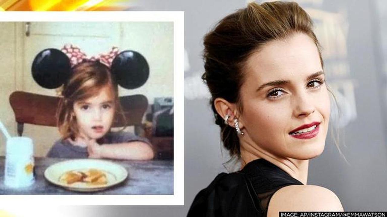 emma watson's viral childhood pic