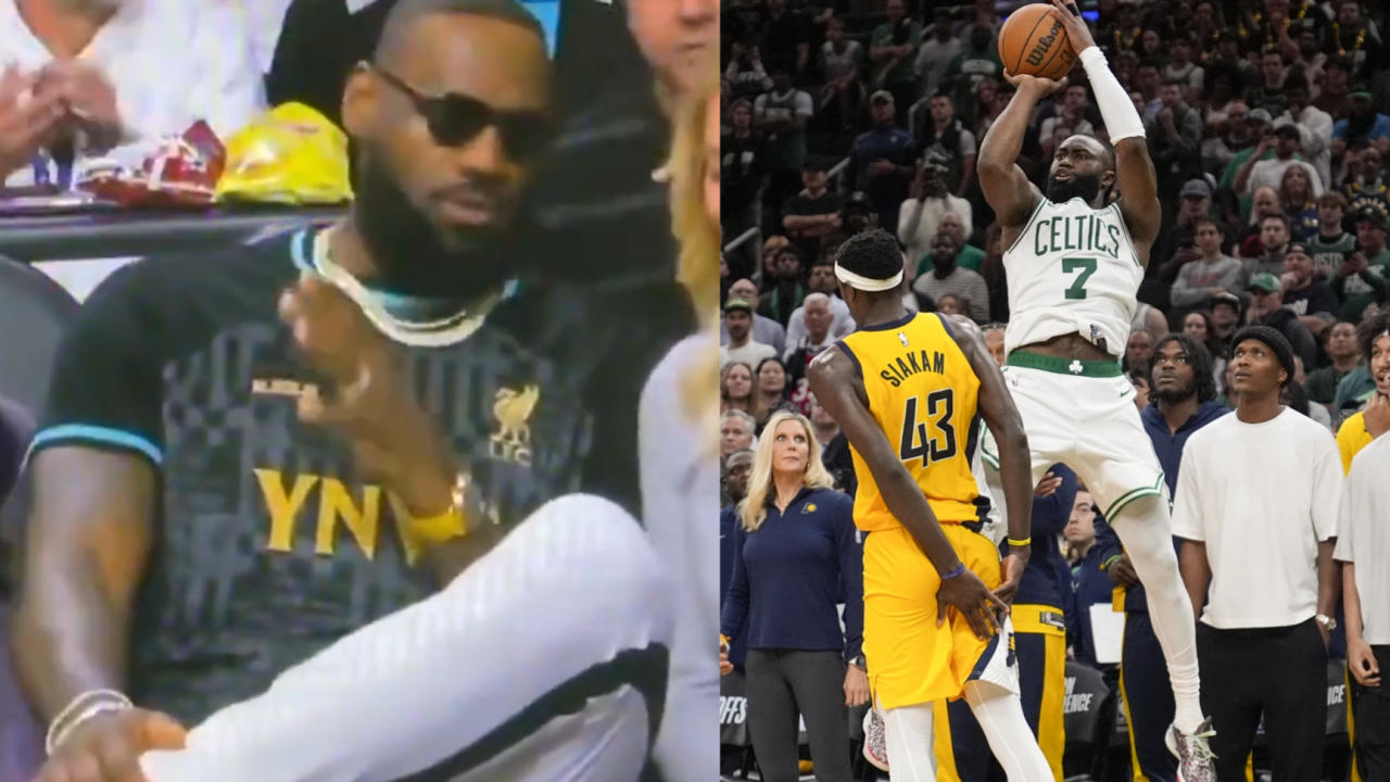 LeBron James hilarious response to Celtics win