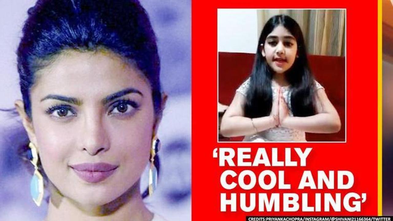 Priyanka Chopra praises 9-year-old girl for reciting excerpt from her speeches assertively