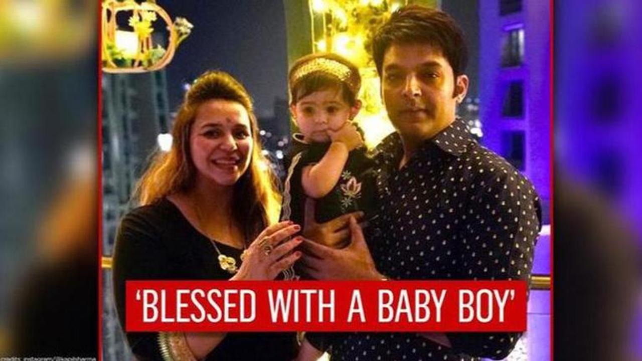 Kapil Sharma-Ginni Chatrath welcome baby boy; actor-comedian shares message for fans