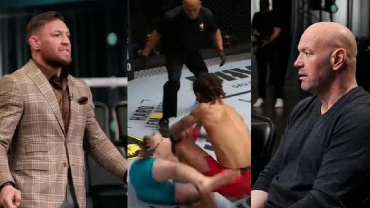 The brutal knockout that shocked both Conor McGregor and UFC president Dana White- WATCH