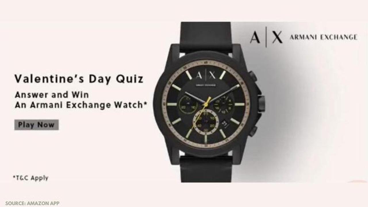 Amazon Valentine's Day quiz