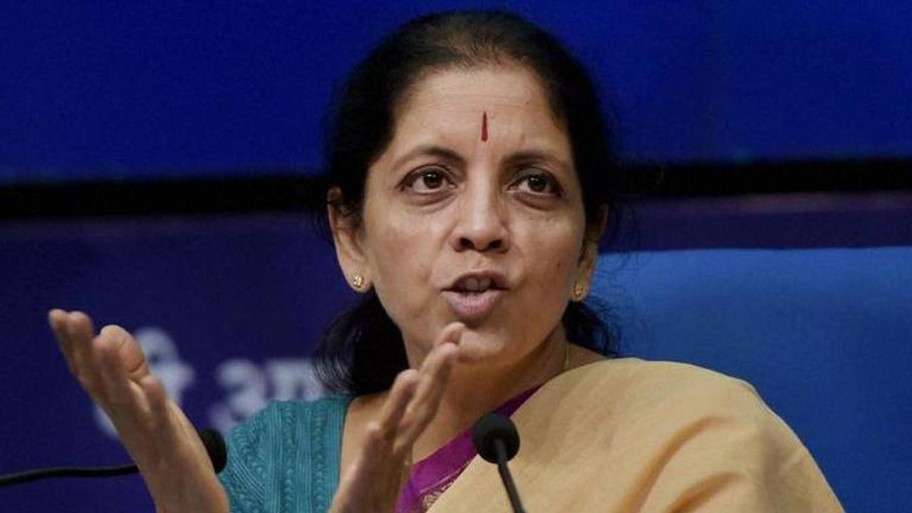 Finance Minister Nirmala Sitharaman