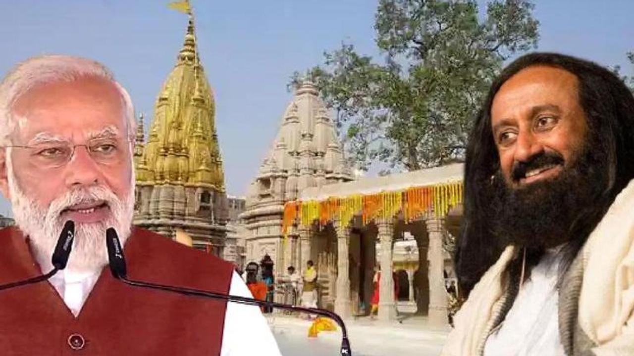 Sri Sri Ravi Shankar, PM Modi, Kashi Vishwanath Corridor