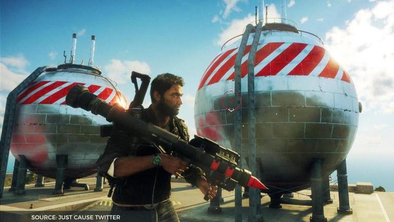 how to switch weapons in just cause 4