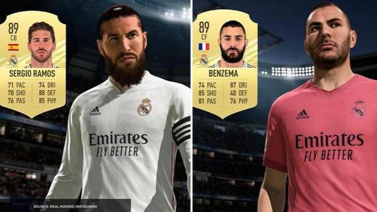 real madrid fifa 21 ratings