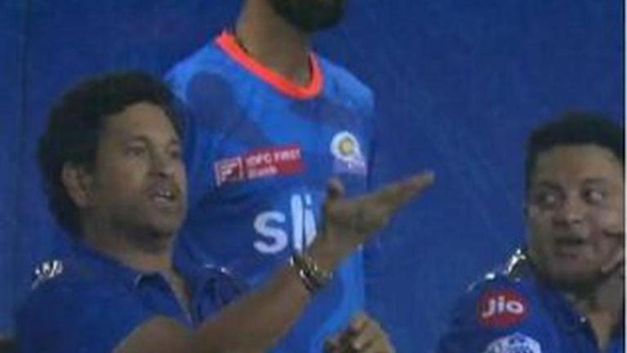 WATCH | Suryakumar Yadav's crazy shot leaves Sachin Tendulkar & Livingstone' flabbergasted