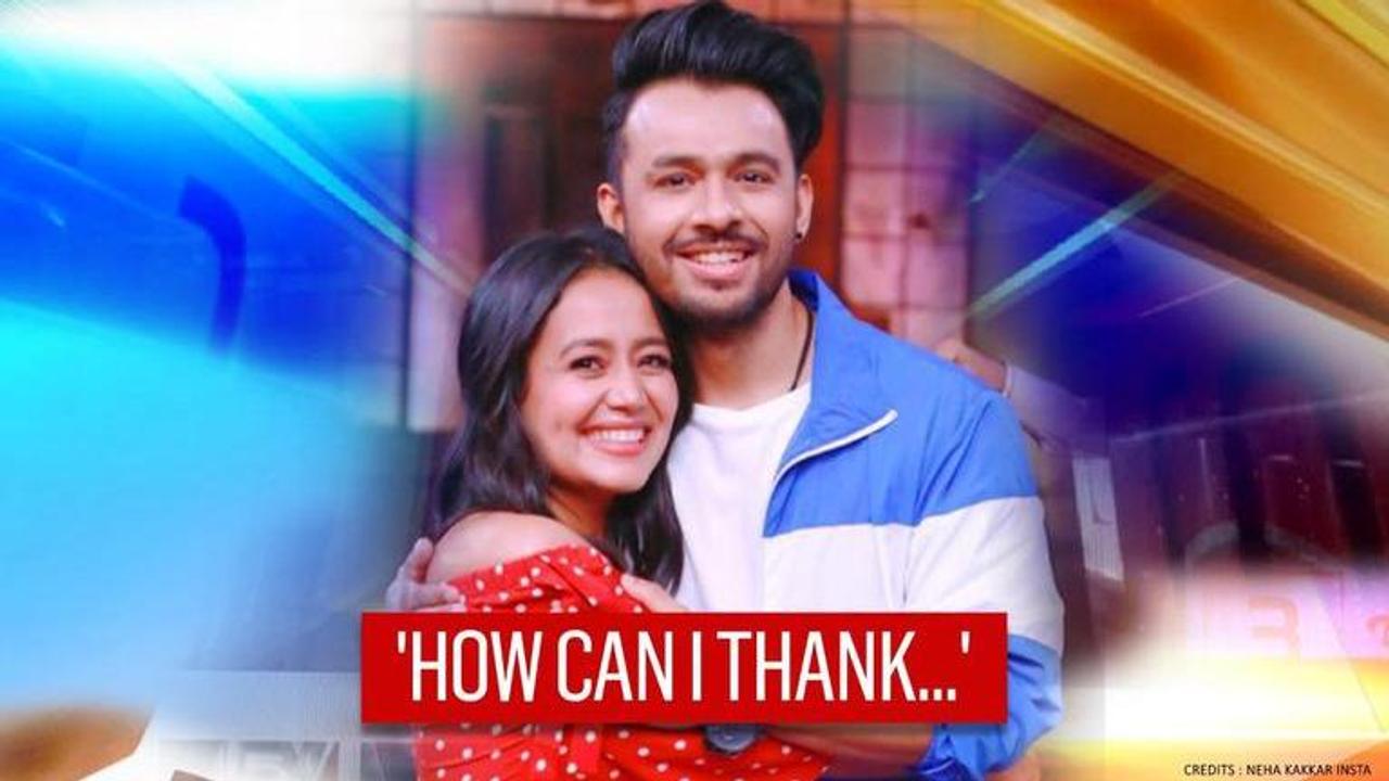 Tony Kakkar shares pic with sister Neha from wedding festivities, seeks God's blessings