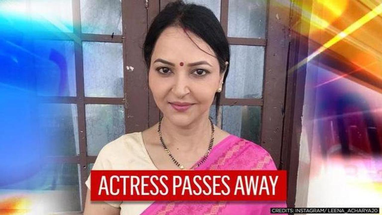 Actress Leena Acharya, known for work in 'Hichki' and TV shows, passes away