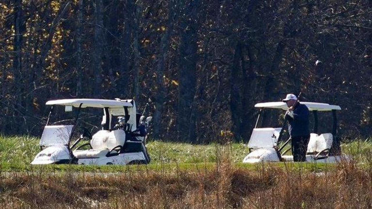 Trump spotted golfing in Washington,continues to oppose electoral results