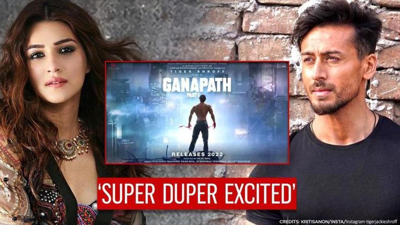 Kriti Sanon reunites with Tiger Shroff for thriller 'Ganpath', shares gripping first look