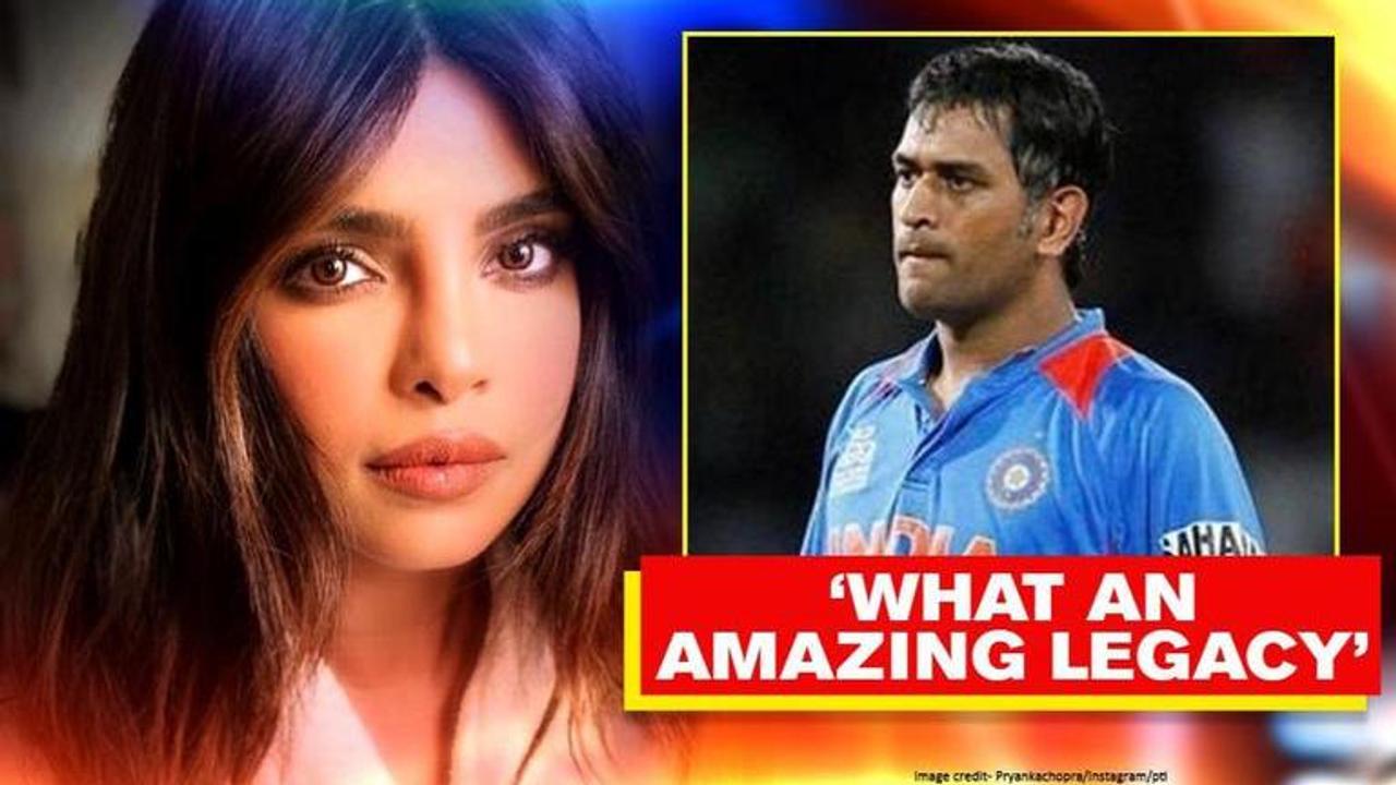 Priyanka Chopra lauds MS Dhoni, calls him 'one of the greatest world has ever seen'