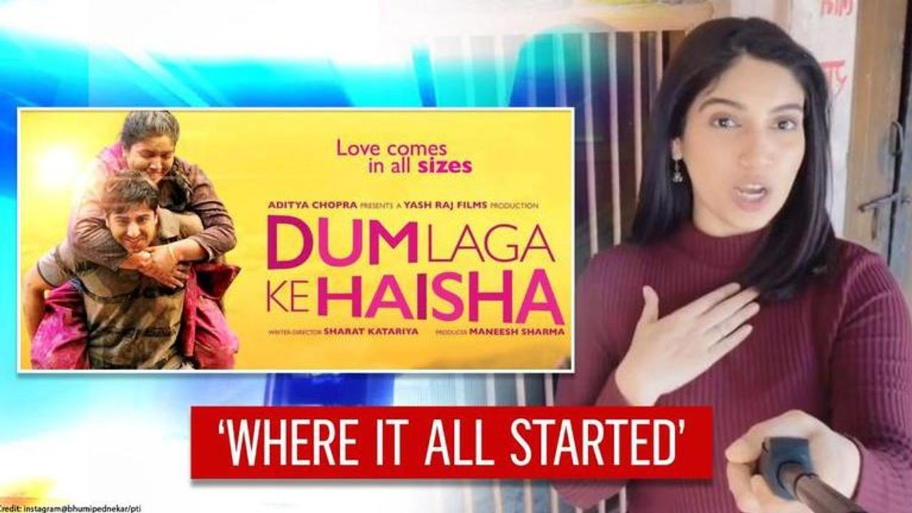 Bhumi Pednekar recalls old memories, visits 'Dum Lagake Haisha shooting place in Haridwar