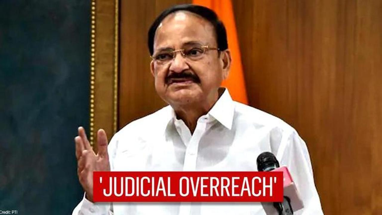 VP Naidu speaks of 'judicial overreach' at AIPOC 2020, cites ban on firecrackers on Diwali