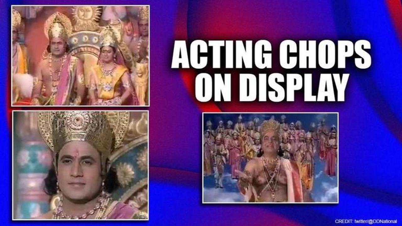 When 'Ramayan' director Ramanand Sagar showcased acting skills on the show, watch video