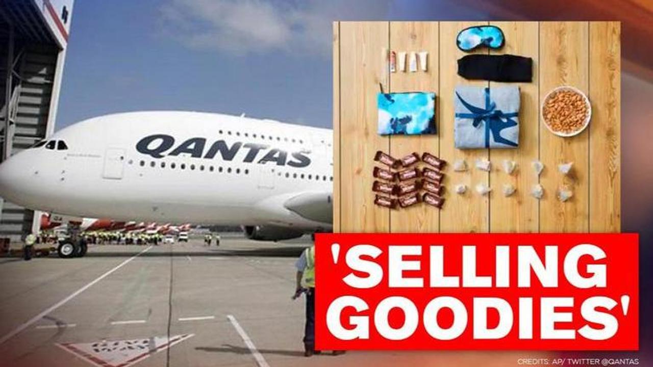 Qantas Airways is selling first class products online amid COVID-19 pandemic