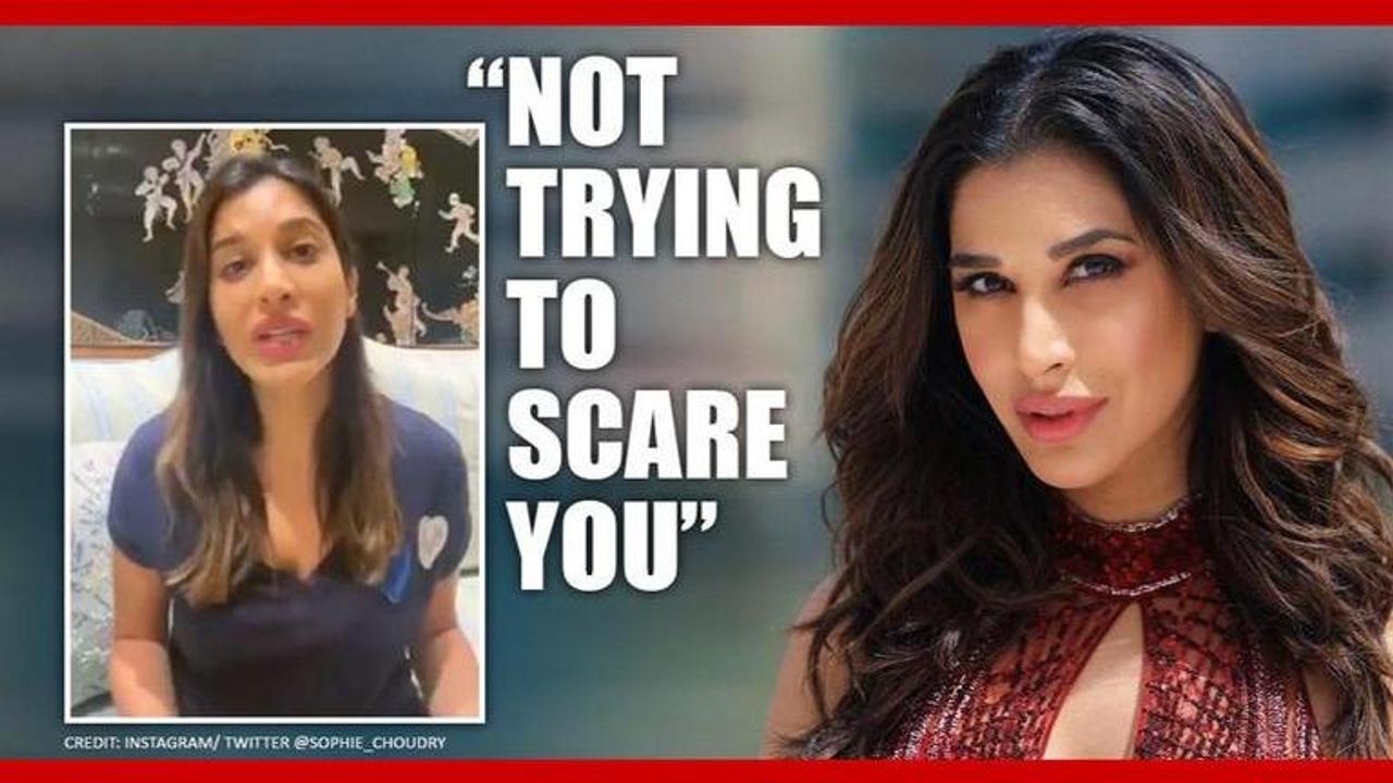 Sophie Choudry's staff tests positive for COVID-19, posts video, says 'listen to my story'