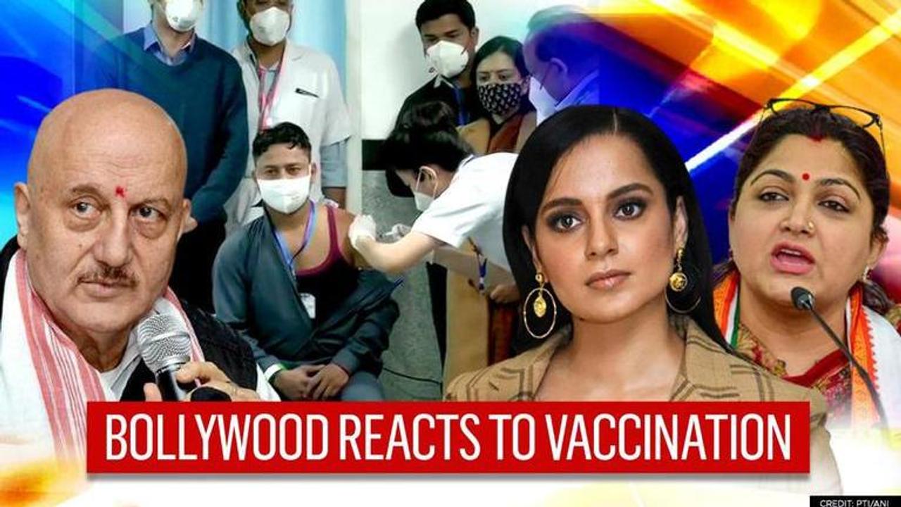 Kangana Ranaut, other stars react as India's COVID-19 vaccination mission rolls out