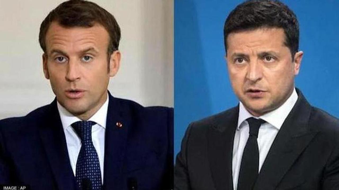 Macron and Zelenskyy