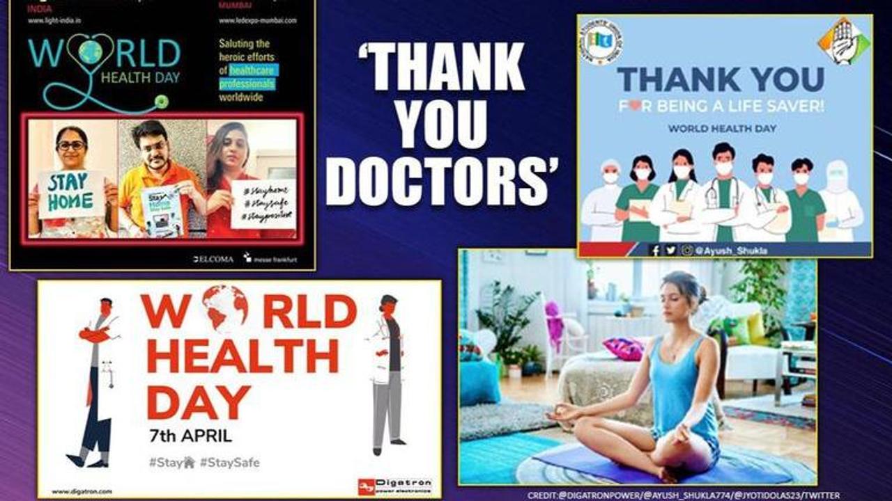 World Health Day 2020: Netizens pay ode to healthcare workers at the frontline of COVID-19