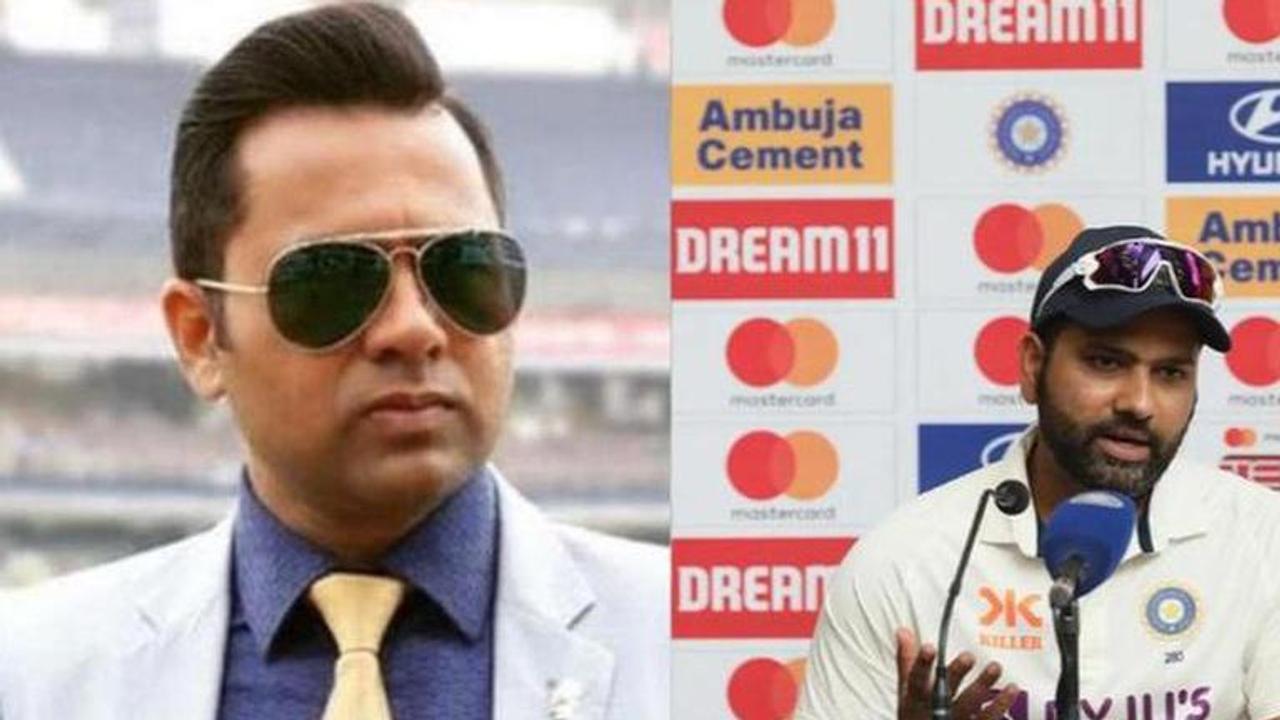 Rohit Sharma and Aakash Chopra