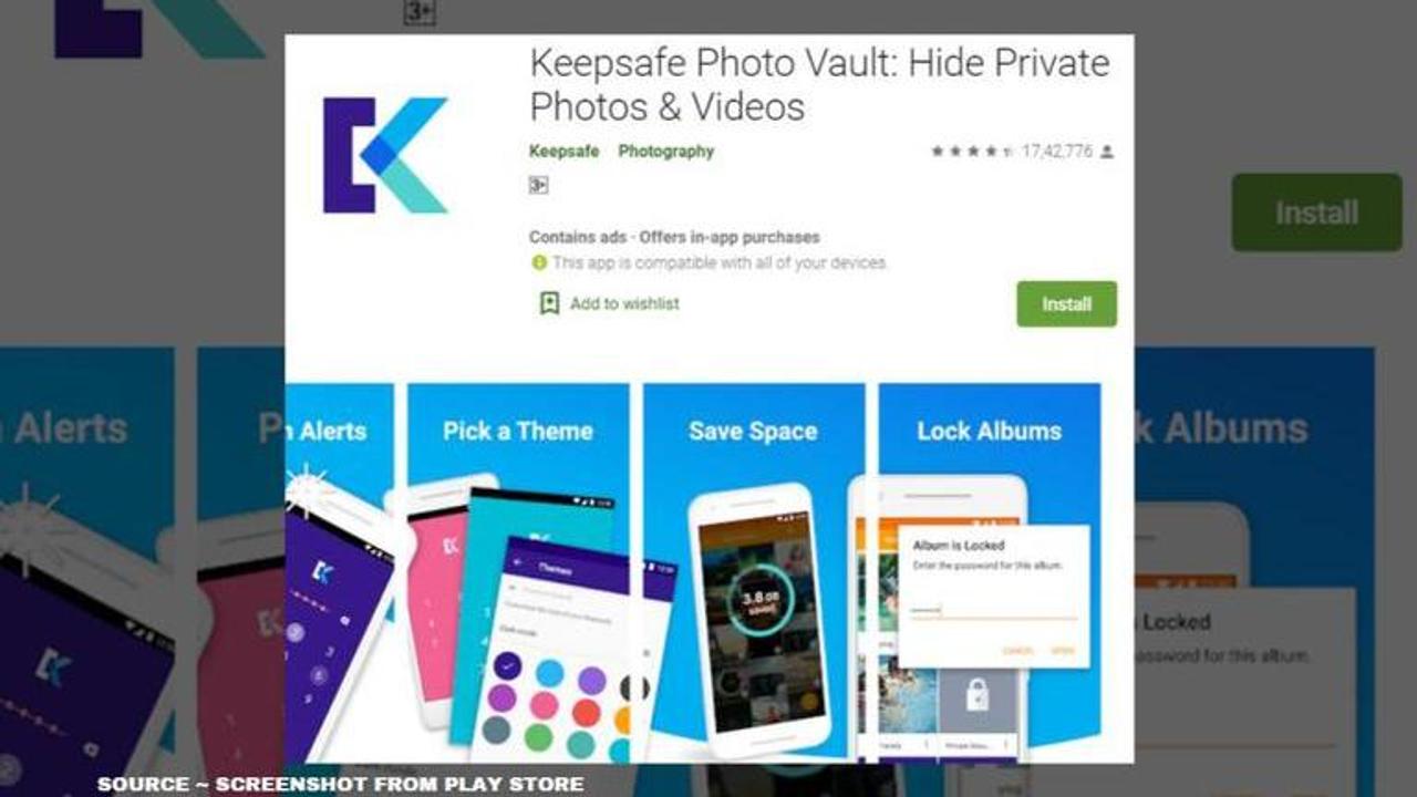 is keepsafe a chinese app