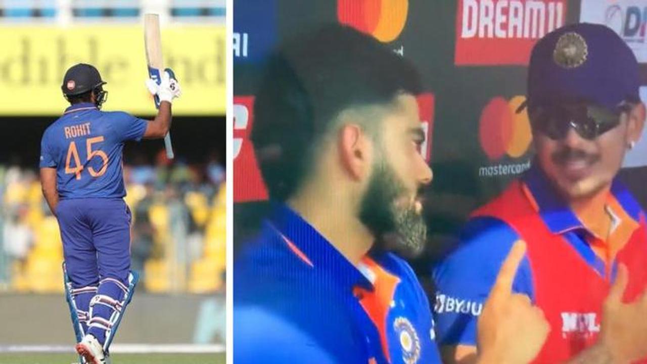 Virat Kohli and Rohit Sharma