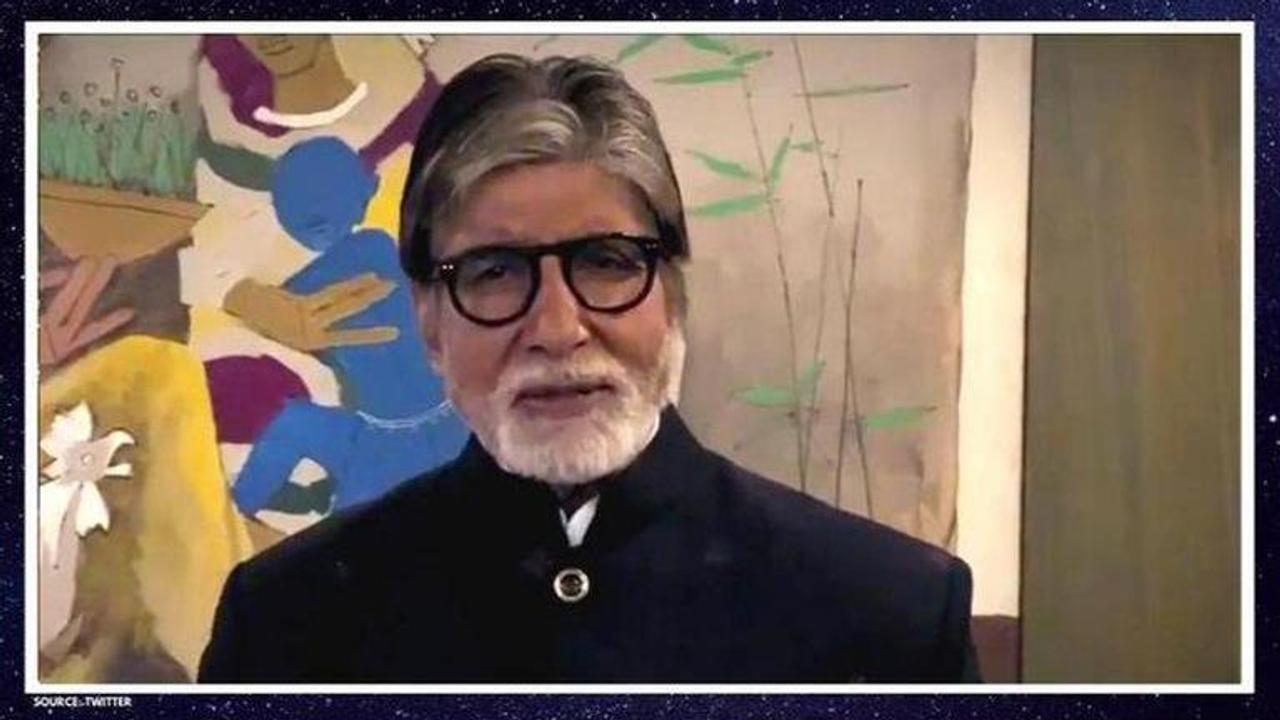 Amitabh Bachchan feels proud over granddaughter Aaradhya's painting on COVID-19 warriors