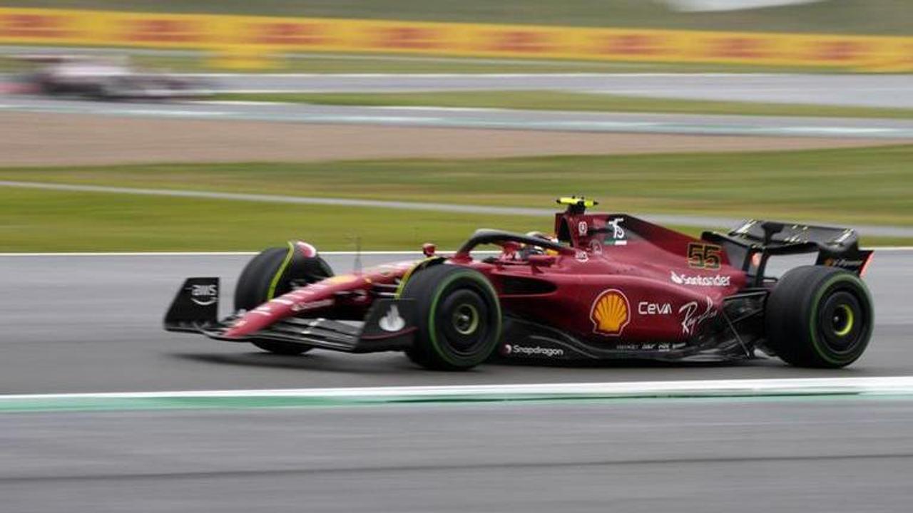 Ferrari F1's Carlos Sainz at British GP